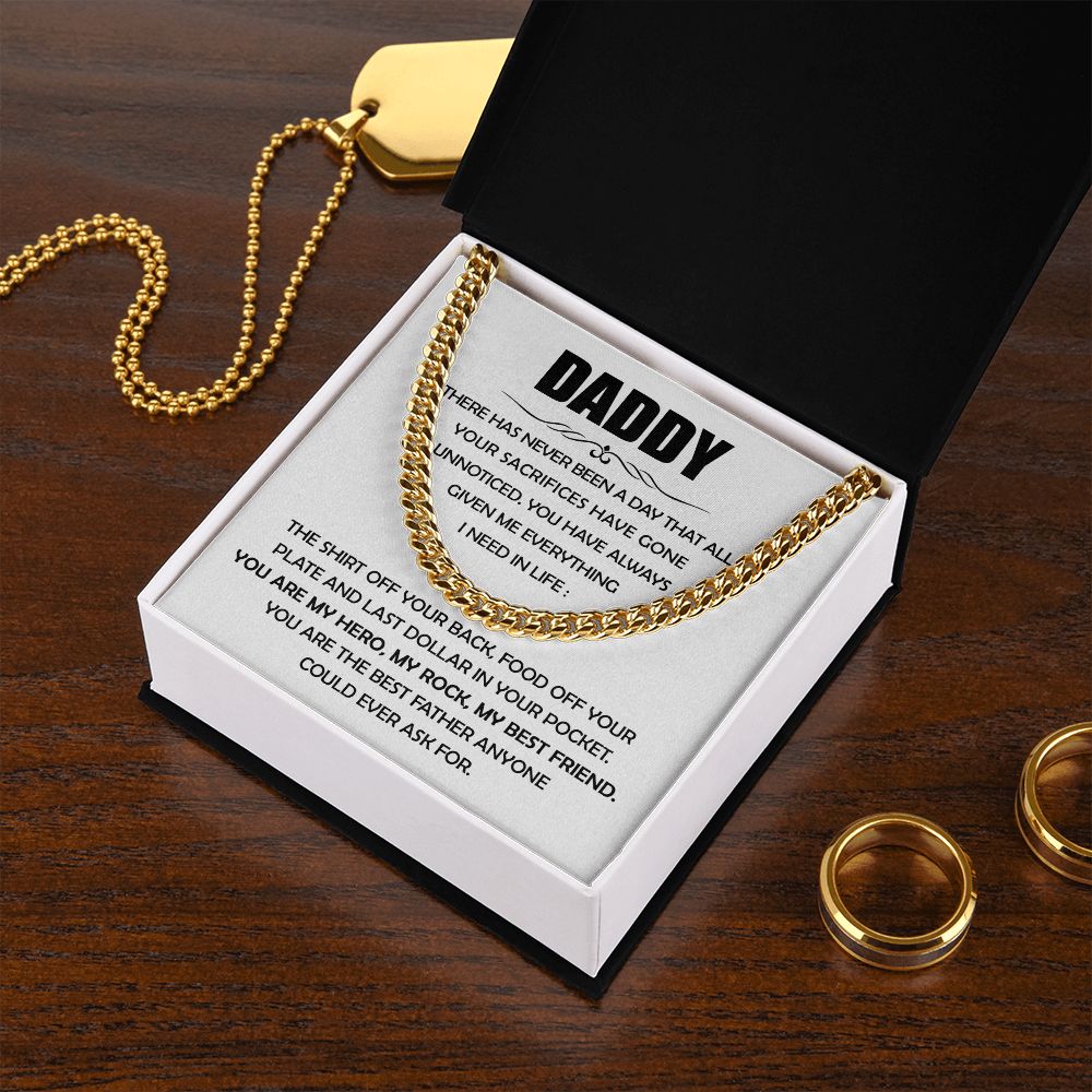 Daddy - Given Me Everything - Cuban Link Chain