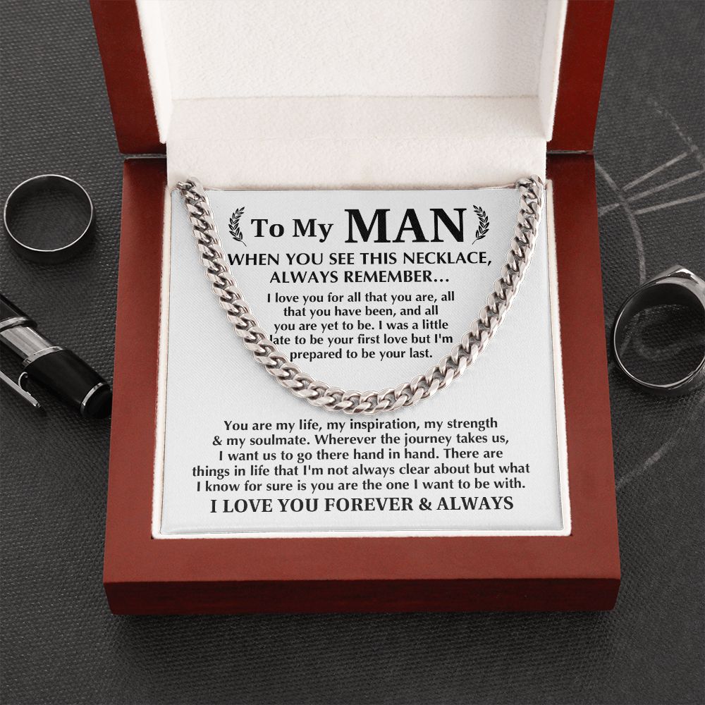 To My Man - Cuban Link Chain