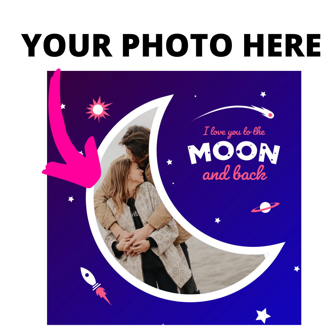 Personalized Mug - To The Moon and Back