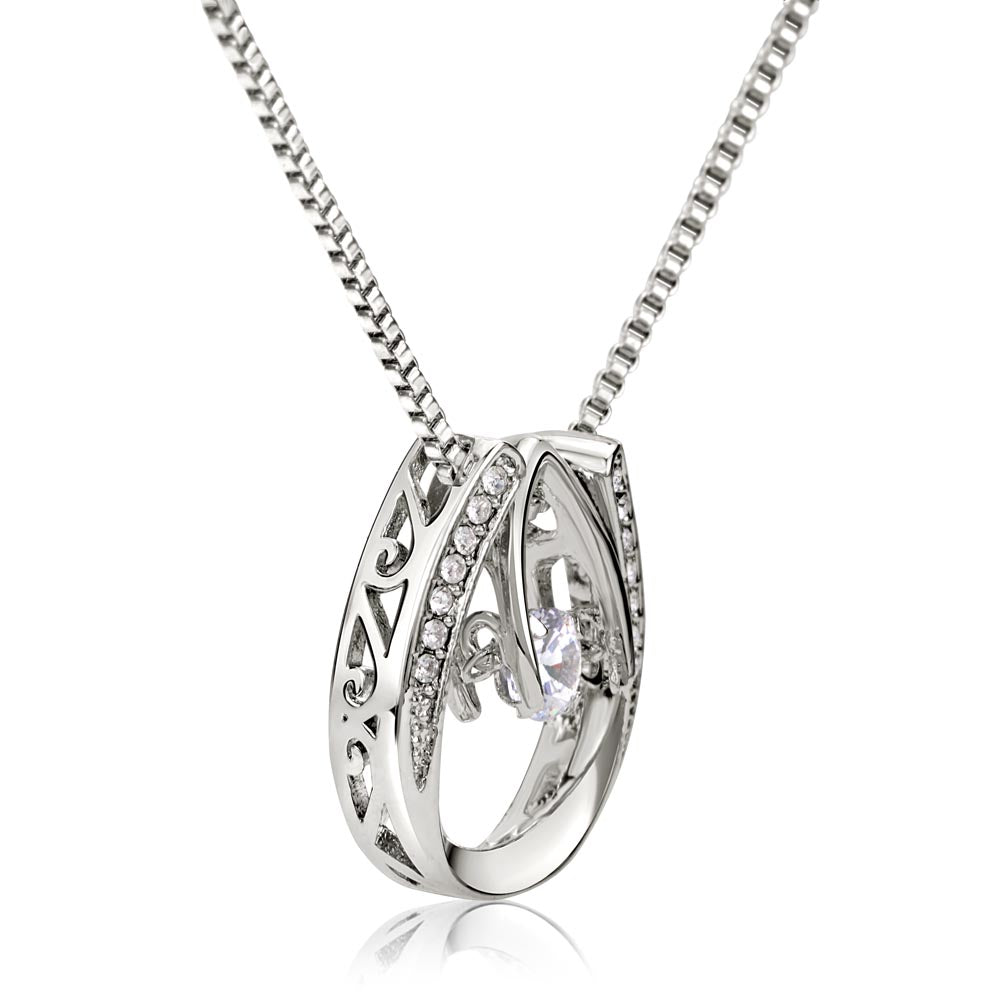 LUCKY To Have You As My Mom Necklace