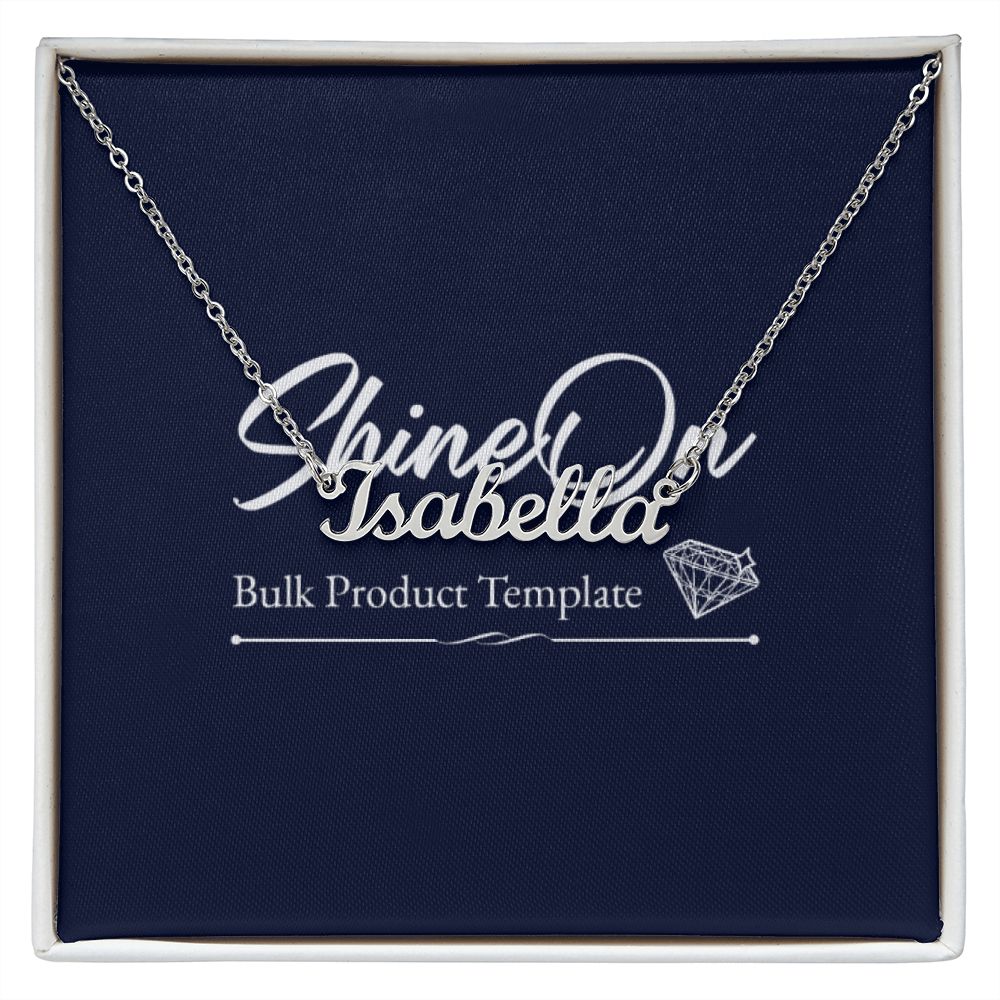 Name necklace