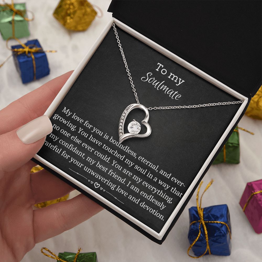 To My Soulmate - Forever Love Necklace