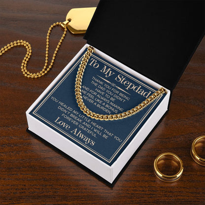 To My Stepdad - Cuban Link Chain