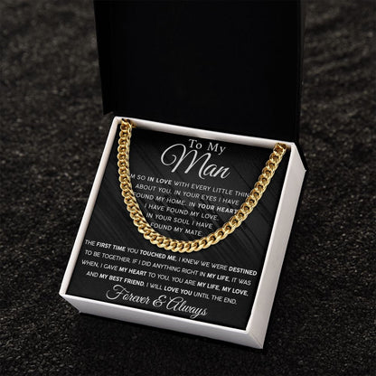 To My Man - Cuban Link Chain