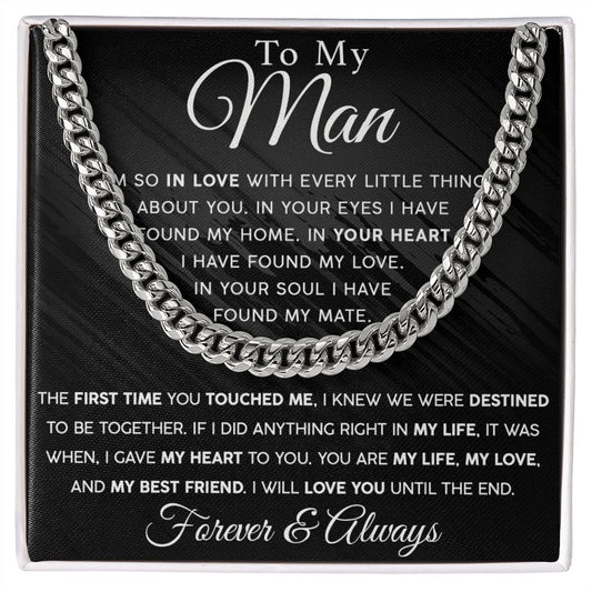 To My Man - Cuban Link Chain