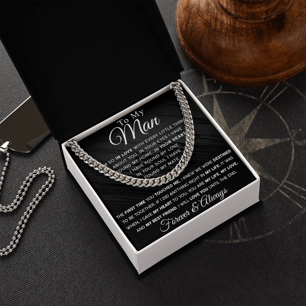To My Man - Cuban Link Chain