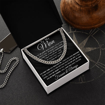 To My Man - Cuban Link Chain