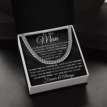 To My Man - Cuban Link Chain