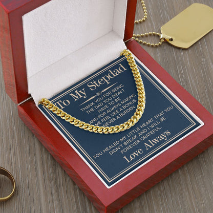 To My Stepdad - Cuban Link Chain