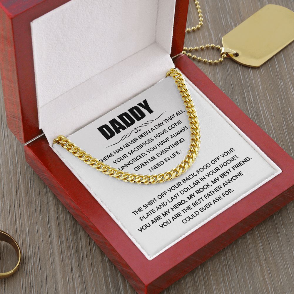 Daddy - Given Me Everything - Cuban Link Chain