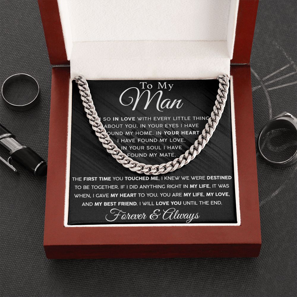 To My Man - Cuban Link Chain