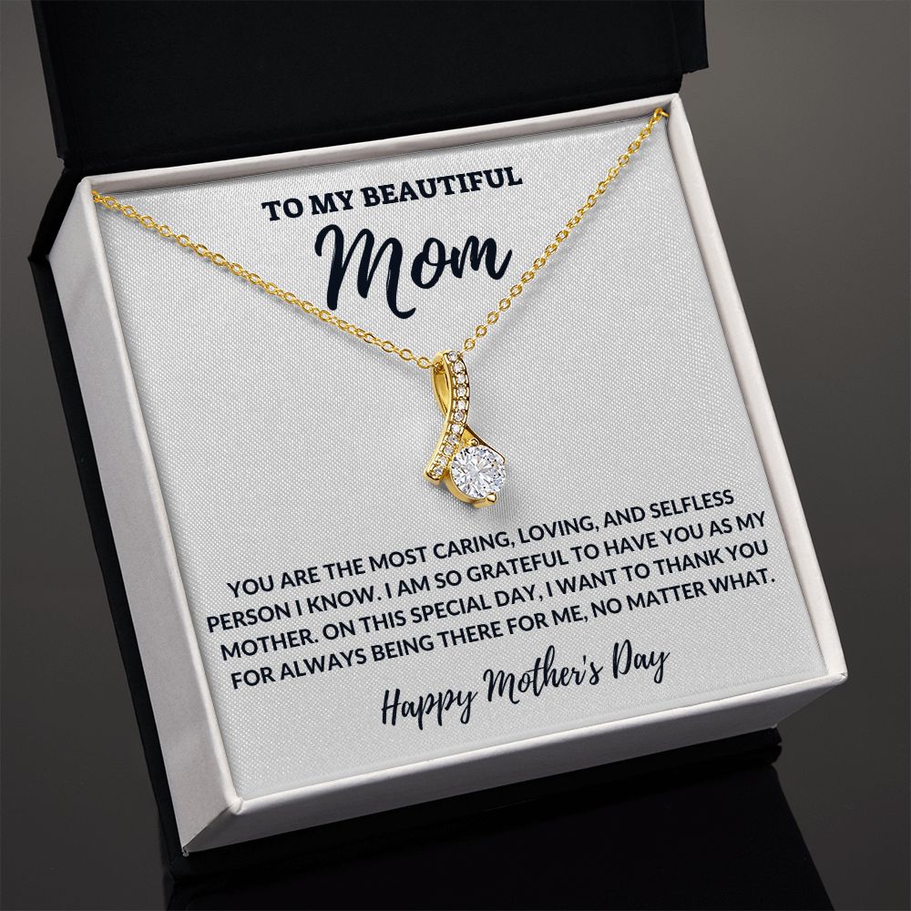 To My Beautiful Mom - Alluring Beauty Necklace [Mother's Day Limited Edition]