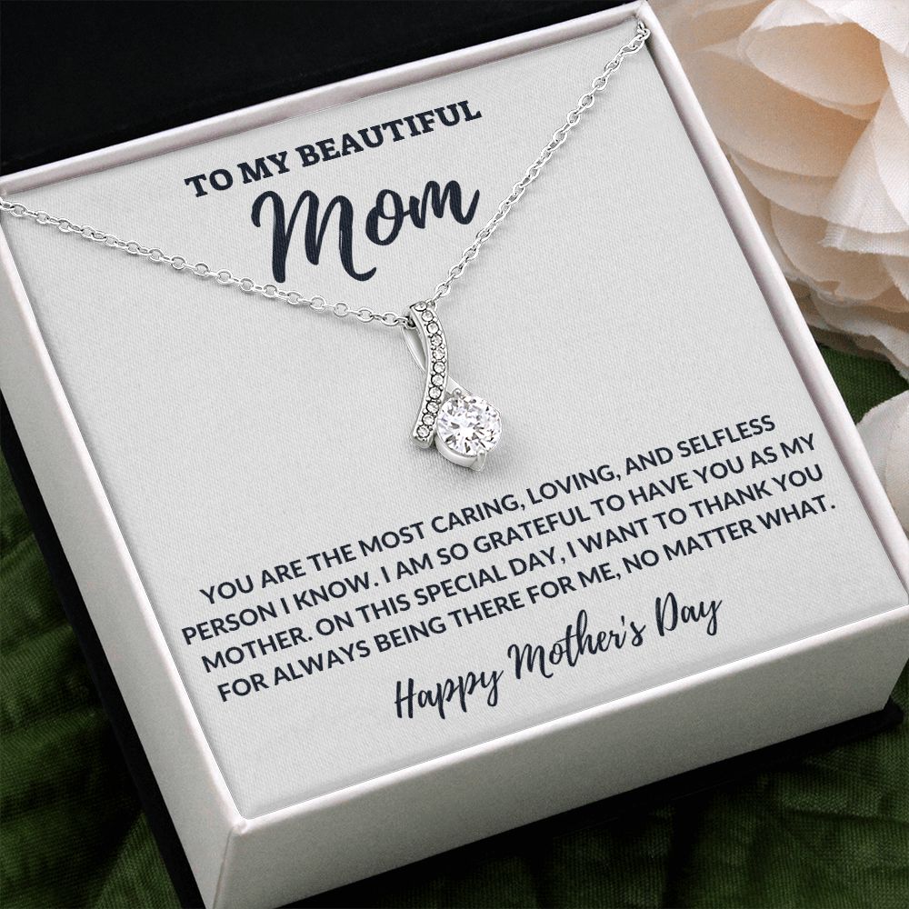 To My Beautiful Mom - Alluring Beauty Necklace [Mother's Day Limited Edition]