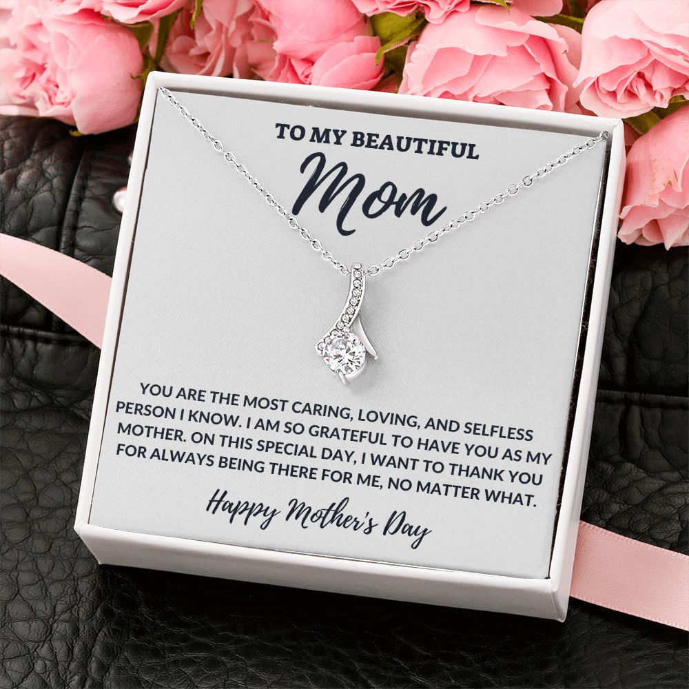 To My Beautiful Mom - Alluring Beauty Necklace [Mother's Day Limited Edition]