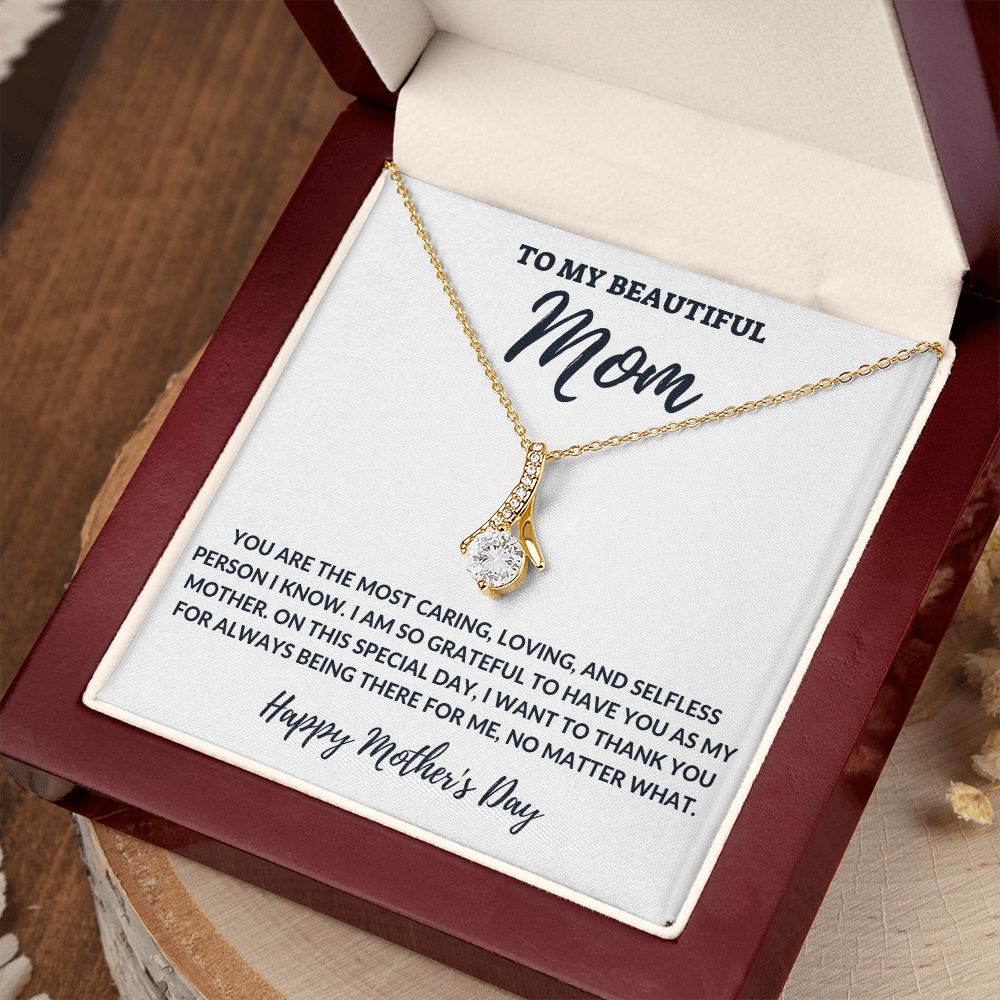 To My Beautiful Mom - Alluring Beauty Necklace [Mother's Day Limited Edition]