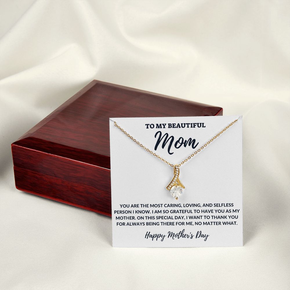 To My Beautiful Mom - Alluring Beauty Necklace [Mother's Day Limited Edition]