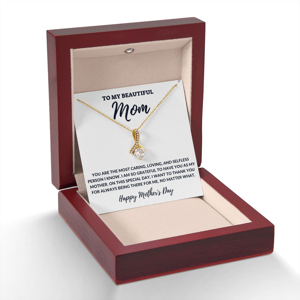 To My Beautiful Mom - Alluring Beauty Necklace [Mother's Day Limited Edition]