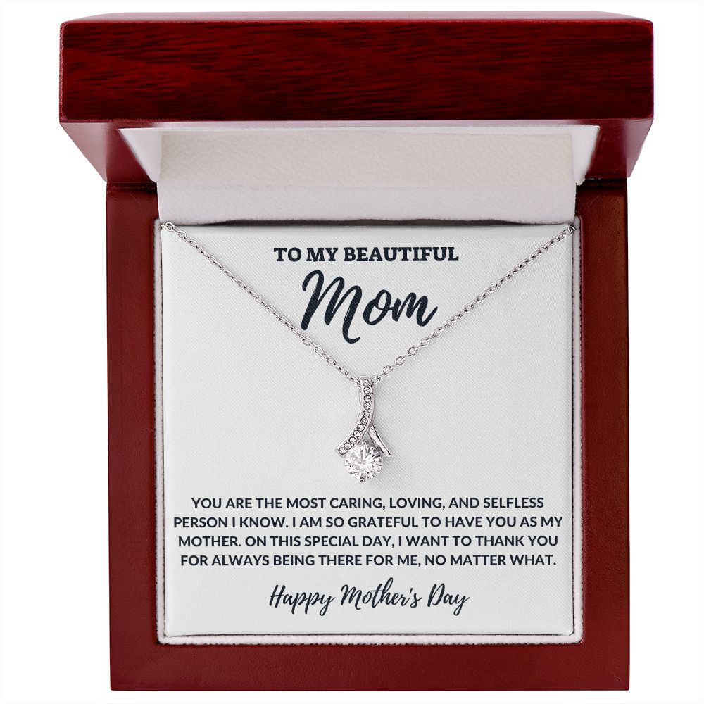 To My Beautiful Mom - Alluring Beauty Necklace [Mother's Day Limited Edition]