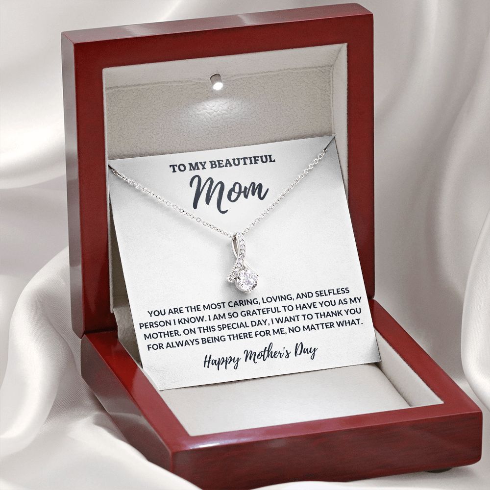 To My Beautiful Mom - Alluring Beauty Necklace [Mother's Day Limited Edition]