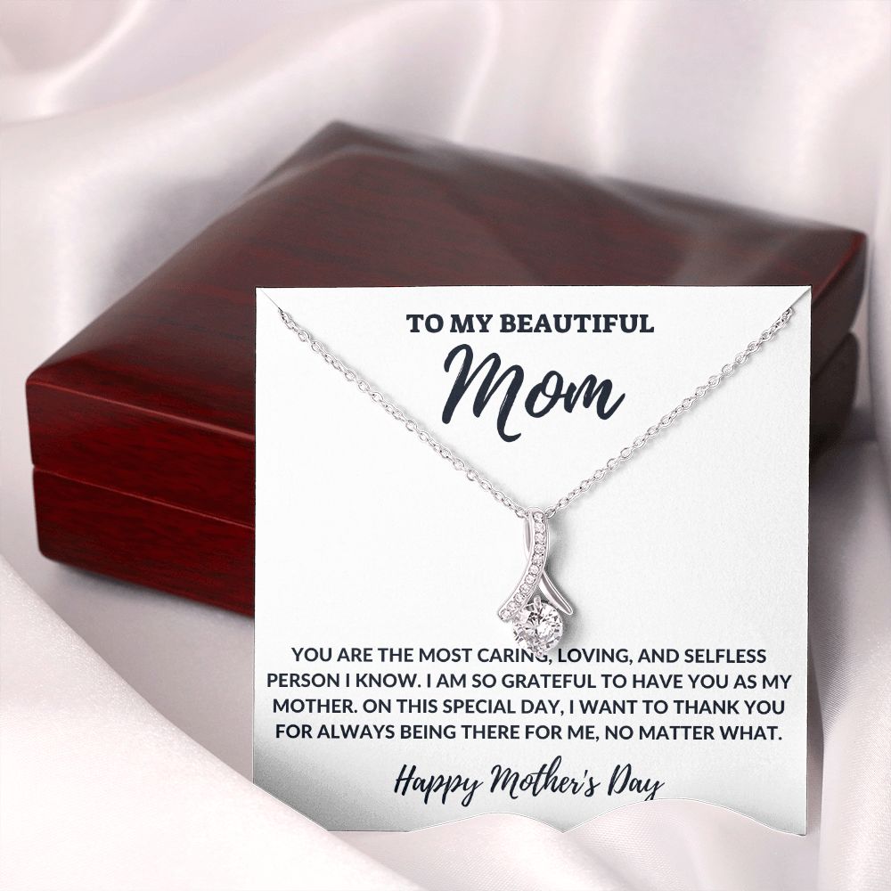 To My Beautiful Mom - Alluring Beauty Necklace [Mother's Day Limited Edition]