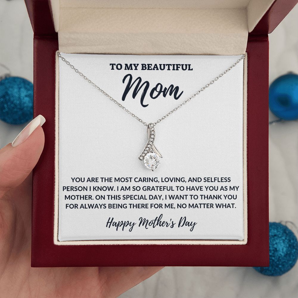 To My Beautiful Mom - Alluring Beauty Necklace [Mother's Day Limited Edition]