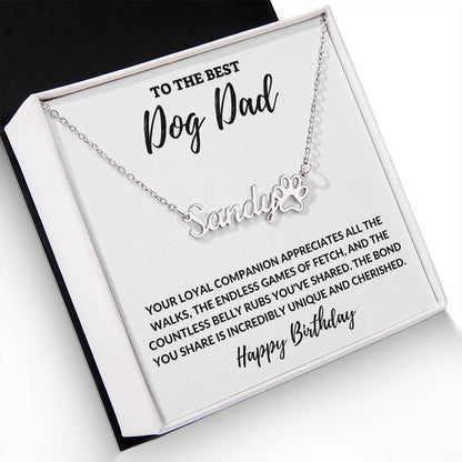 To The Best Dog Dad - Happy Birthday