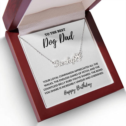 To The Best Dog Dad - Happy Birthday