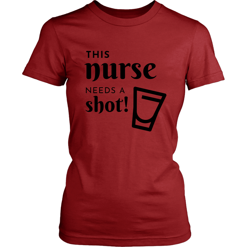 THIS NURSE NEEDS A SHOT! - Racer Back Tank