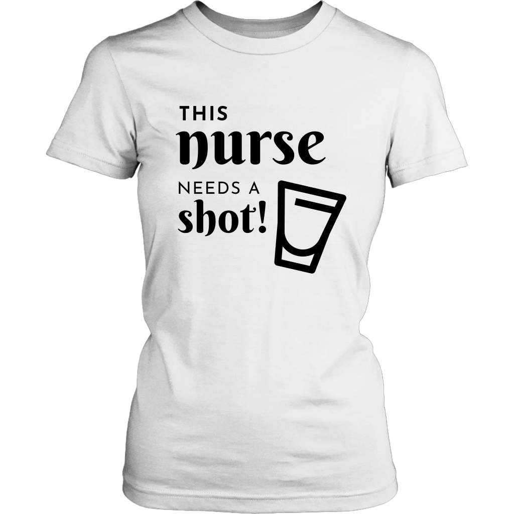 THIS NURSE NEEDS A SHOT! - Racer Back Tank