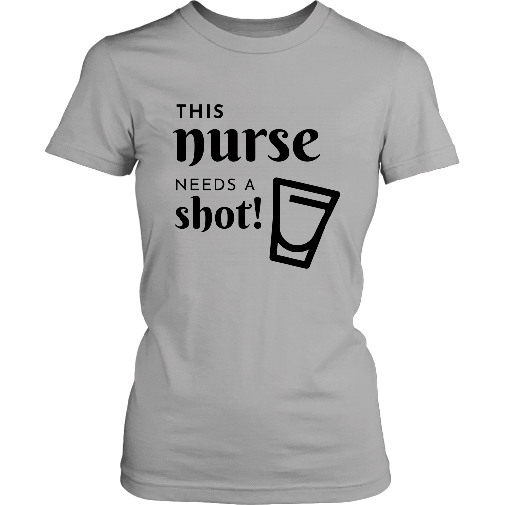 THIS NURSE NEEDS A SHOT! - Racer Back Tank