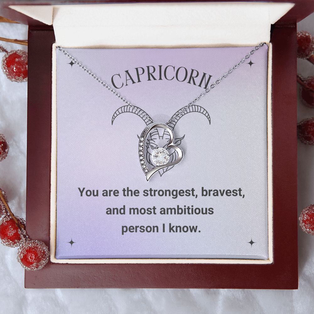 Capricorn Forever Love Necklace