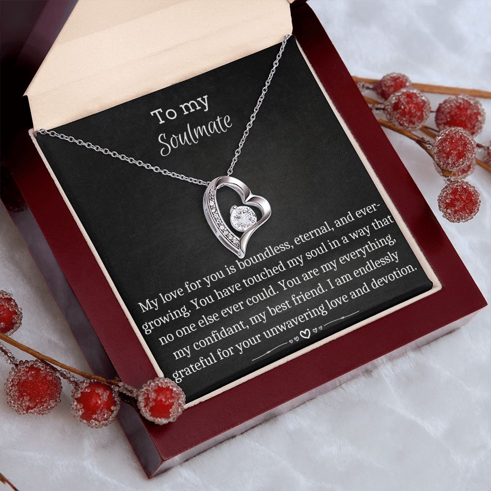 To My Soulmate - Forever Love Necklace