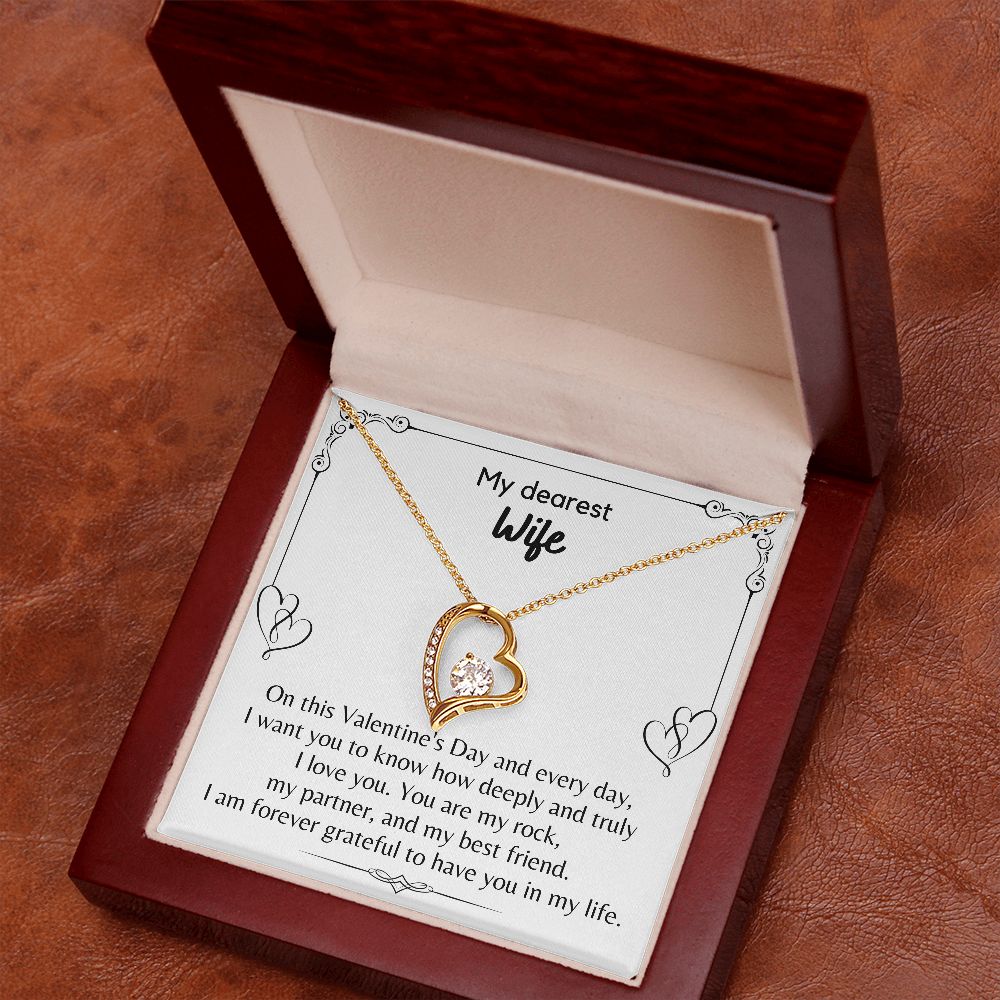 To My Wife - Forever Love Necklace [Valentine's Day Exclusive]