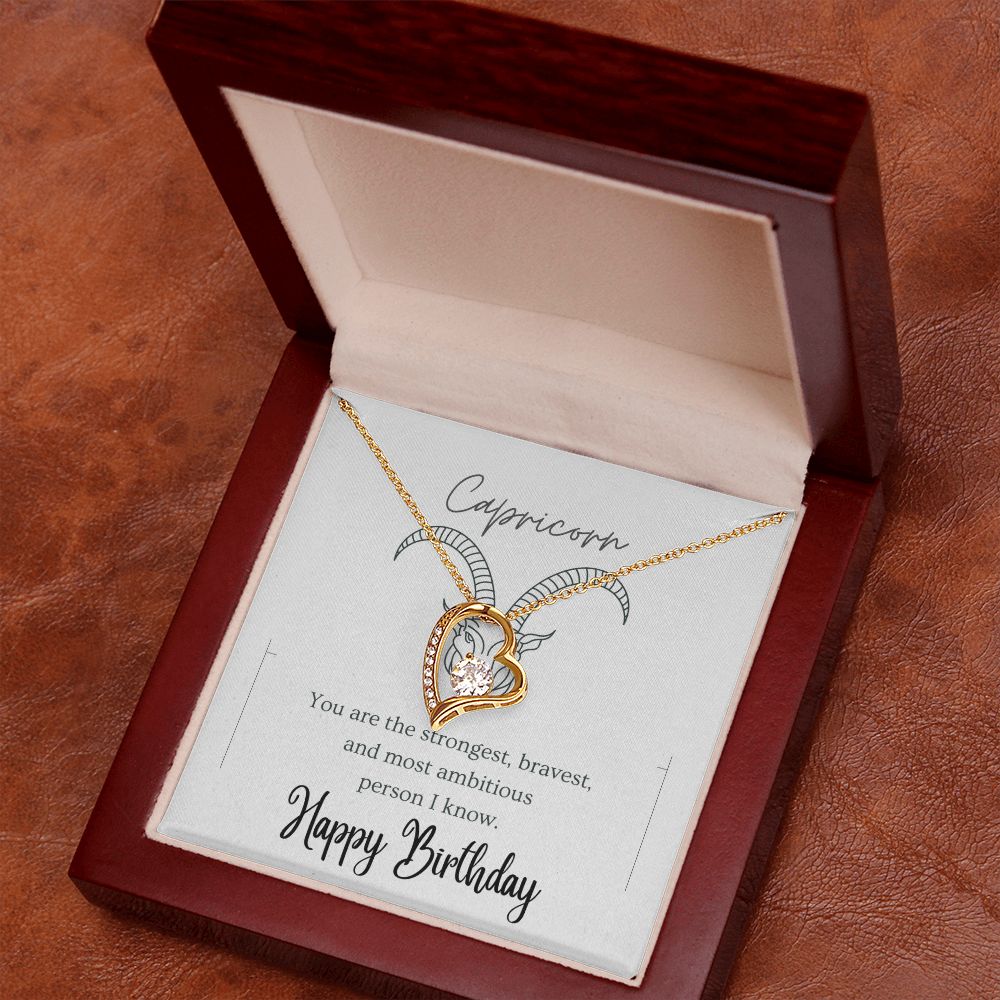 Capricorn Forever Love Necklace