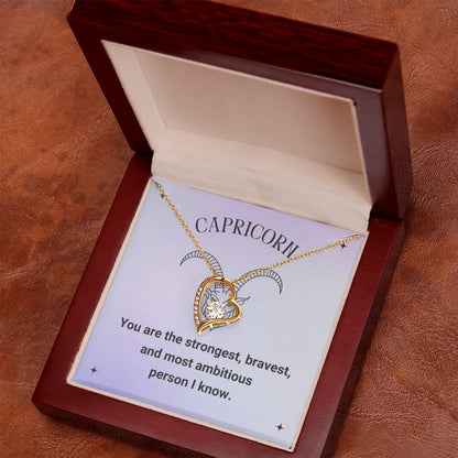 Capricorn Forever Love Necklace