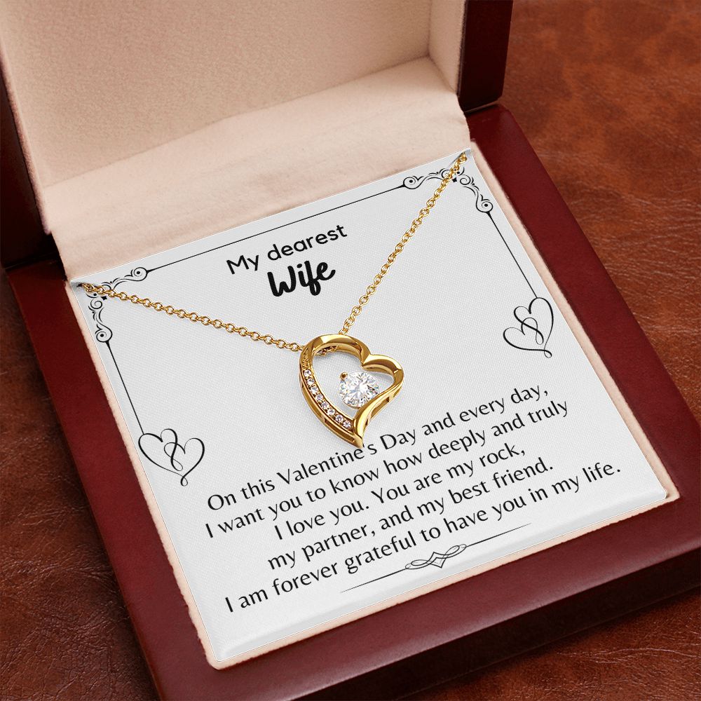 To My Wife - Forever Love Necklace [Valentine's Day Exclusive]