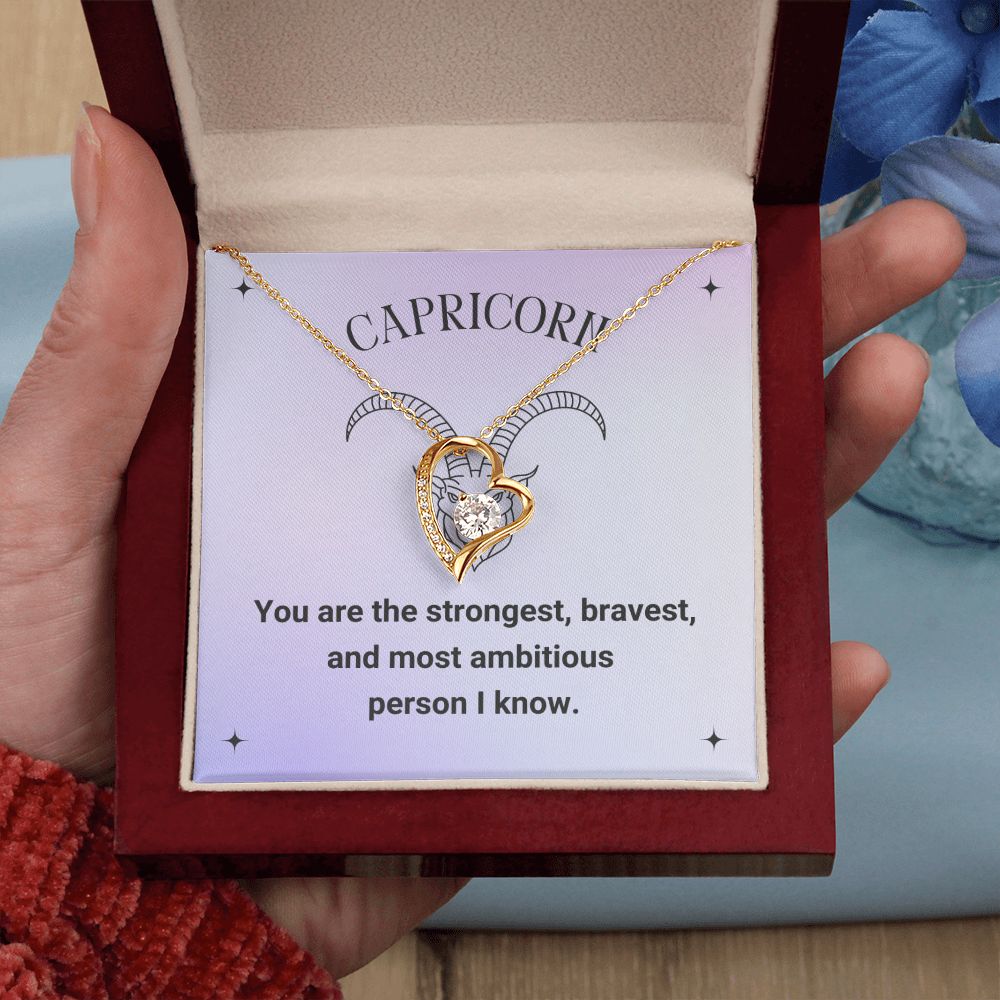 Capricorn Forever Love Necklace