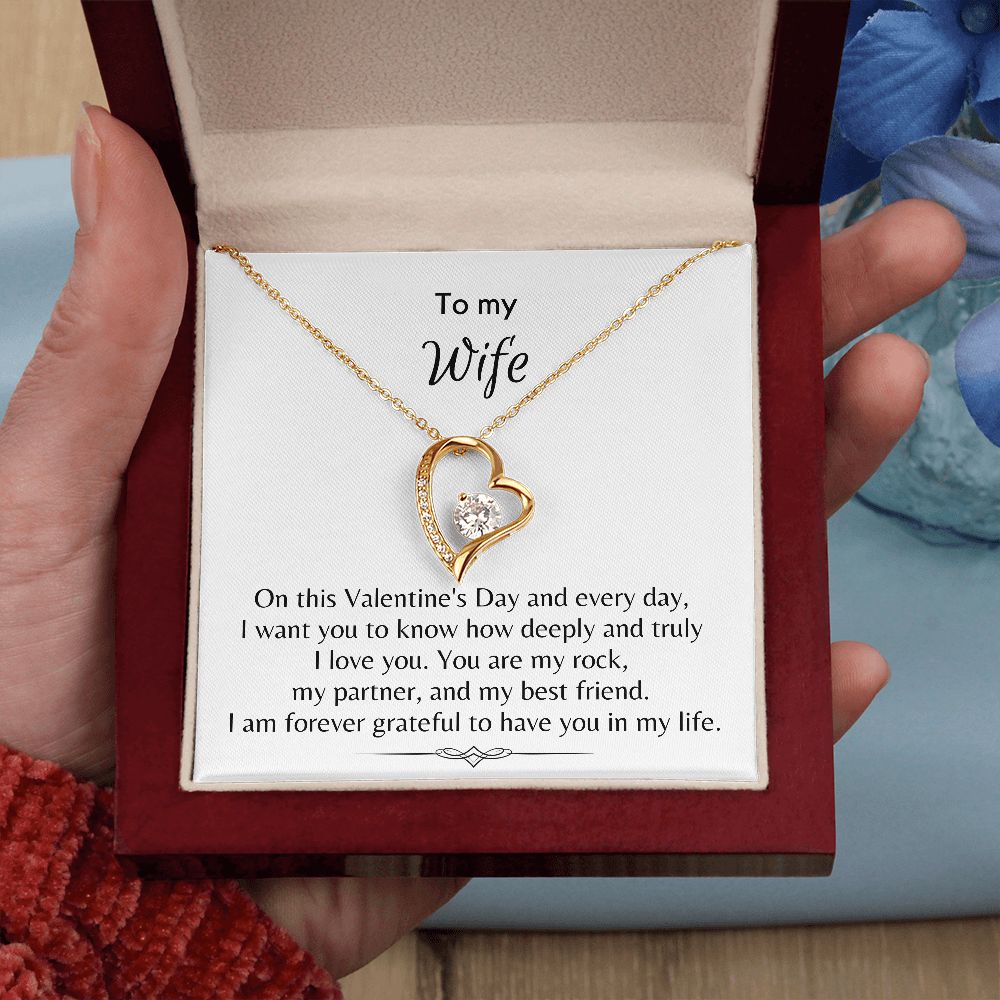To My Wife - Forever Love Necklace [Valentine's Day Exclusive]