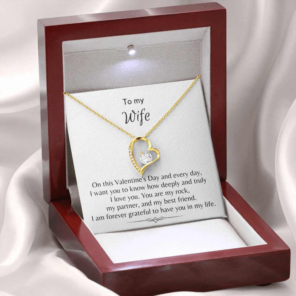 To My Wife - Forever Love Necklace [Valentine's Day Exclusive]
