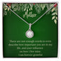 For Mother - Christmas Eternal Hope Necklace (Green)