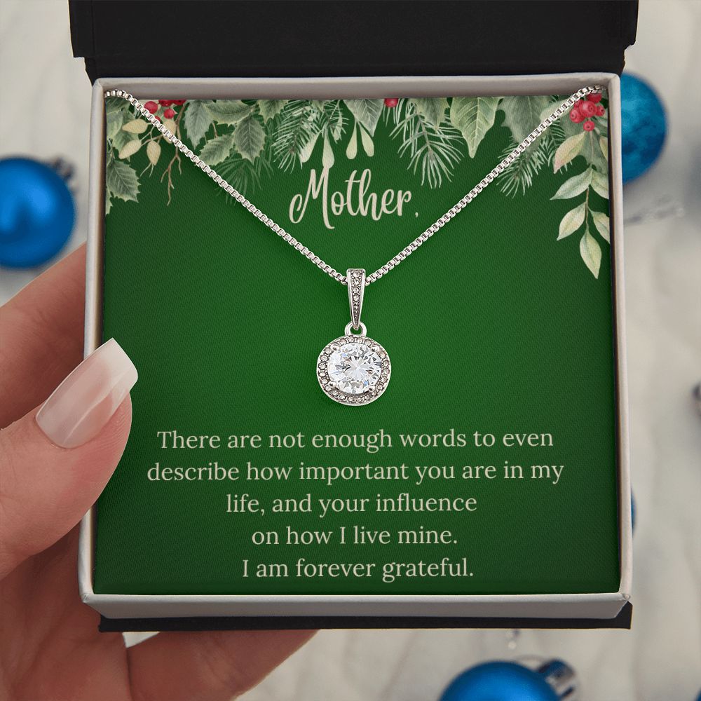 For Mother - Christmas Eternal Hope Necklace (Green)