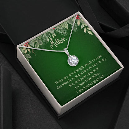 For Mother - Christmas Eternal Hope Necklace (Green)