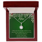 For Mother - Christmas Eternal Hope Necklace (Green)