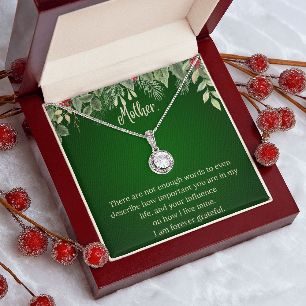 For Mother - Christmas Eternal Hope Necklace (Green)