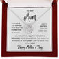 LUCKY To Have You As My Mom Necklace