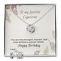 Capricorn Love Knot and Earrings Set From Mom