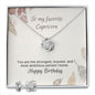 Capricorn Love Knot and Earrings Set