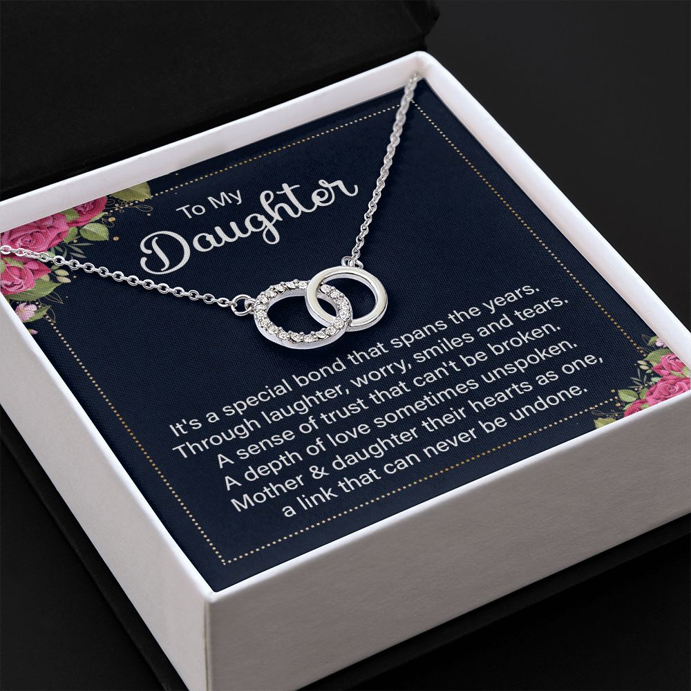 To My Daughter - Perfect Pair Necklace