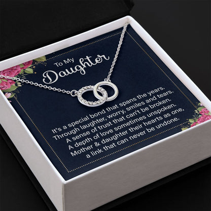To My Daughter - Perfect Pair Necklace