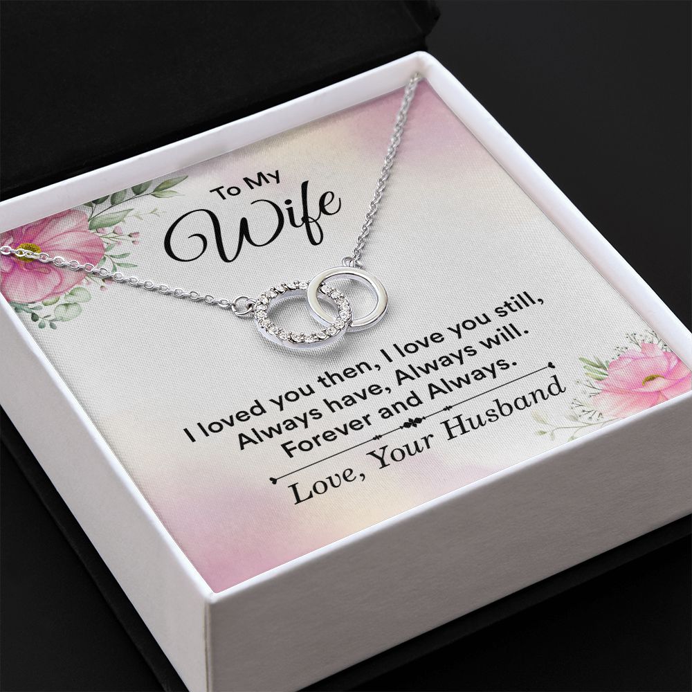 To my wife - Perfect Pair Necklace